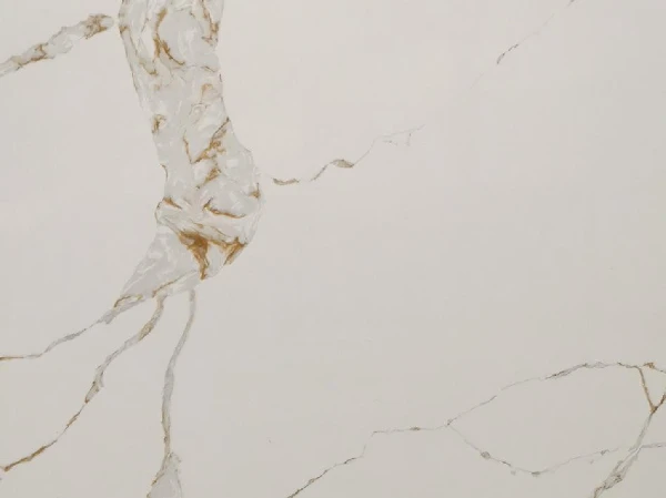 CTX BasicQuarz® 0297 Statuario One Gold Quarzkomposit